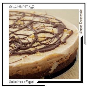 Vegan + Gluten Free Almond Cheesecake  at Enso Vegan Lifestyle Bar in Limassol