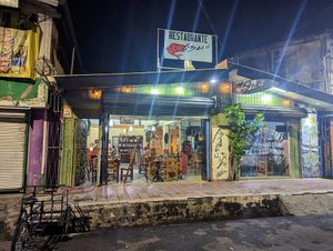 Front at Restobar Balú in Quepos