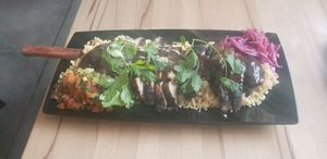 Guajillo BBQ Portobello at Mestizo in Portland