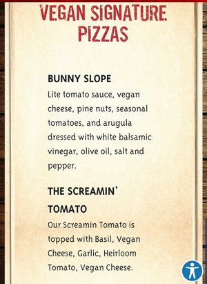 Menu at Extreme Pizza - Union St in San Francisco