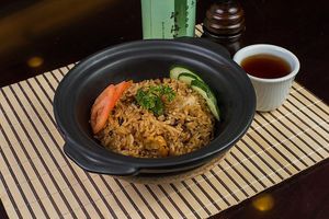 rice at Fan Cai Xiang Vege in Kuala Lumpur