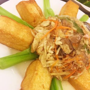 taufu  at Fan Cai Xiang Vege in Kuala Lumpur