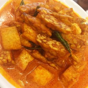 tempeh  at Fan Cai Xiang Vege in Kuala Lumpur