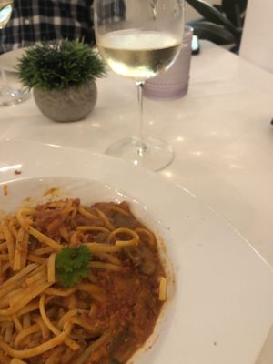 Vegan linguini amor di pasta   at Amor Di Pasta in Miami