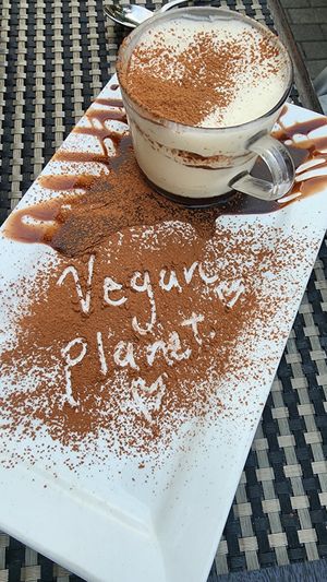 Tiramisu at Amor Di Pasta in Miami