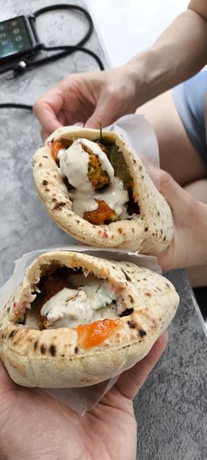  at Falafel Wisam Jabali in Nazareth