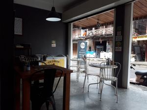 Inside at The Fat Cat in Koh Phangan