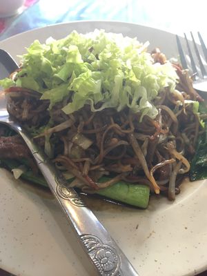 Longevity noodle  at M and W Healthy Vegetarian Restaurant in Kepong