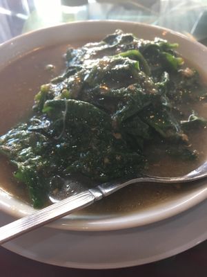 Imperial vegetable  at M and W Healthy Vegetarian Restaurant in Kepong