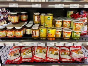 Sauces, Jackfruit and TVP at Sunlit Asian Supermarket in Upper Mount Gravatt