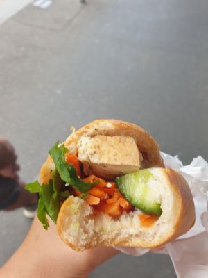 Tofu Banh Mi $8.00 at To's Bakery & Cafe in Footscray