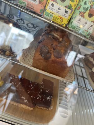 Vegan cake   at Nuts in Biarritz