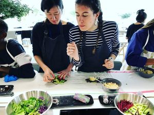 Cooking lesson with us. at Laure in Provence in Nyons