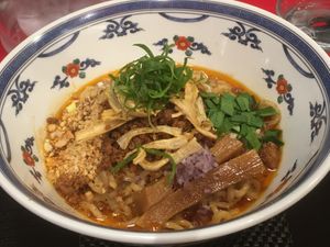 Tantan noodle  at Jikasei Mensho in Tokyo
