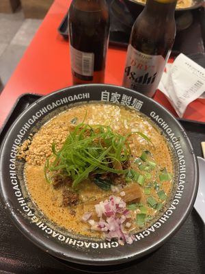 Vegan tantanmen   at Jikasei Mensho in Tokyo