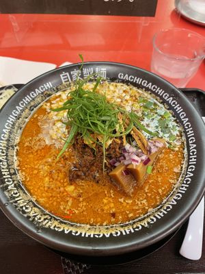 vegan tantanmen  at Jikasei Mensho in Tokyo