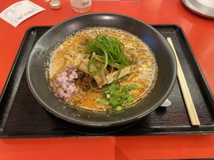 Vegan Tantanmen  at Jikasei Mensho in Tokyo