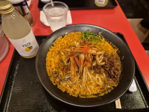 Spicy Miso Ramen at Jikasei Mensho in Tokyo