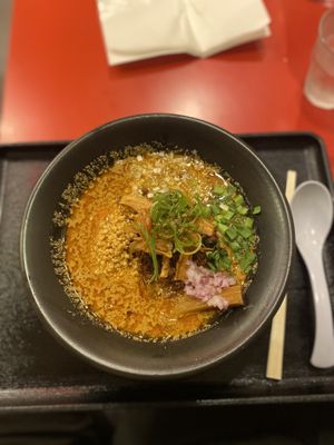 Tantanmen - delicious  at Jikasei Mensho in Tokyo