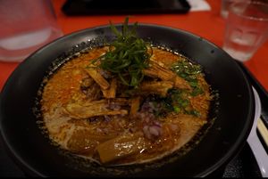 Vegan Tantanmen  at Jikasei Mensho in Tokyo