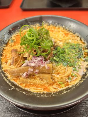 Vegan Tantanmen ramen  at Jikasei Mensho in Tokyo
