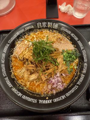 Tantan ramen   at Jikasei Mensho in Tokyo
