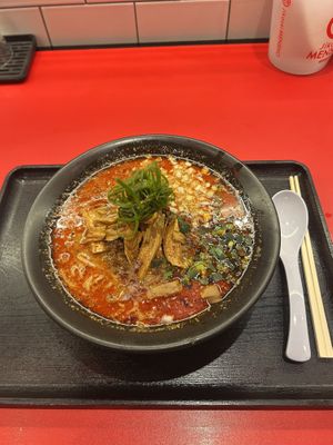 Tan tan ramen  at Jikasei Mensho in Tokyo