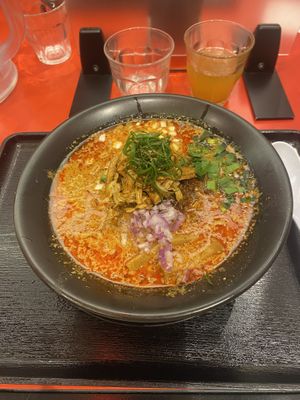 Vegan tantanmen   at Jikasei Mensho in Tokyo