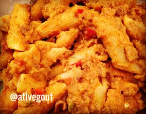 vegan Mac and cheese at Sevananda Natural Foods Co-op in Atlanta