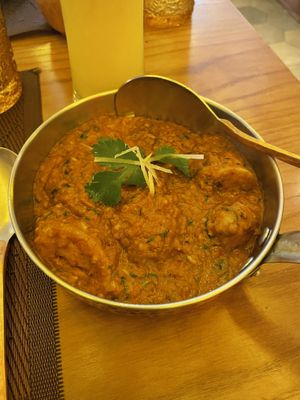 Soya Kadai Masala  at Naans & Curries in Pozos