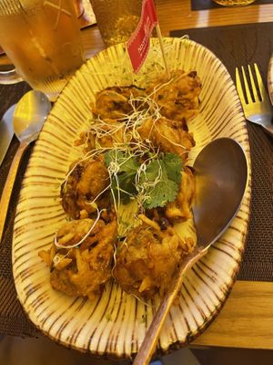 Pakora  at Naans & Curries in Pozos