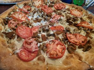 Ranch Chicken Pizza at Antonio's Pizzeria in Pittsburgh