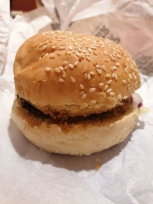 "Fish" burger at Mother Burger - Saldanha in Lisbon