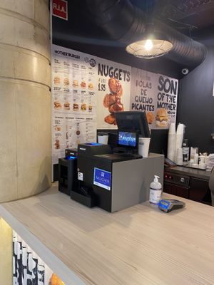 Menu  at Mother Burger - Saldanha in Lisbon