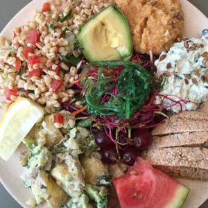 super yum, cafe n salad at Cafe N in Copenhagen