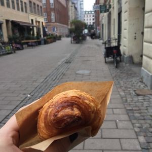 Croissant  at Cafe N in Copenhagen