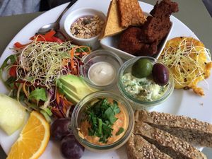 Brunch at Cafe N in Copenhagen