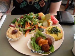 Vegan Brunch. Delicious! at Cafe N in Copenhagen