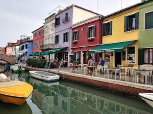 The location at Ai Cesendeli in Burano