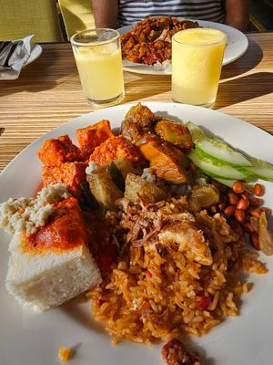 Breakfast buffet at Dayang Cafe in Langkawi