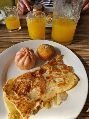 Sweet treats at breakfast buffet at Dayang Cafe in Langkawi