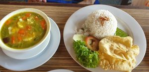 vegan dhal Curry, at Dayang Cafe in Langkawi