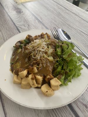 Gado gado  at Vegi House in Singaraja