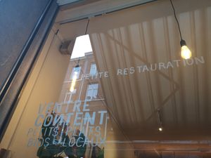 Outside at Ventre Content in Liege