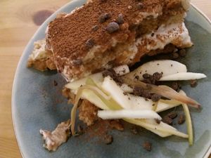 Tiramisu at Ventre Content in Liege