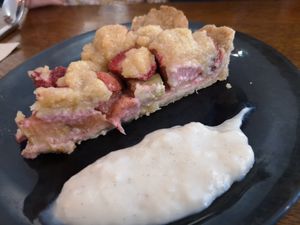 Dessert at Ventre Content in Liege