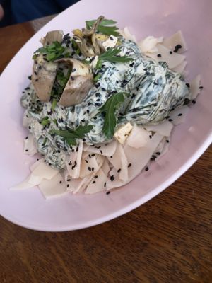 2nd course pasta at Ventre Content in Liege