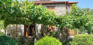 Innenhof Villa Dihovo at Villa Dihovo in Dihovo