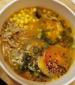 Vegan Ramen at BON in Prague