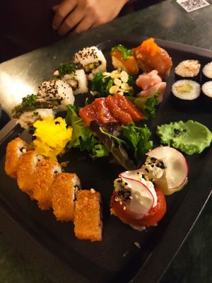 Sushi at The Green Affair - Chiado in Lisbon